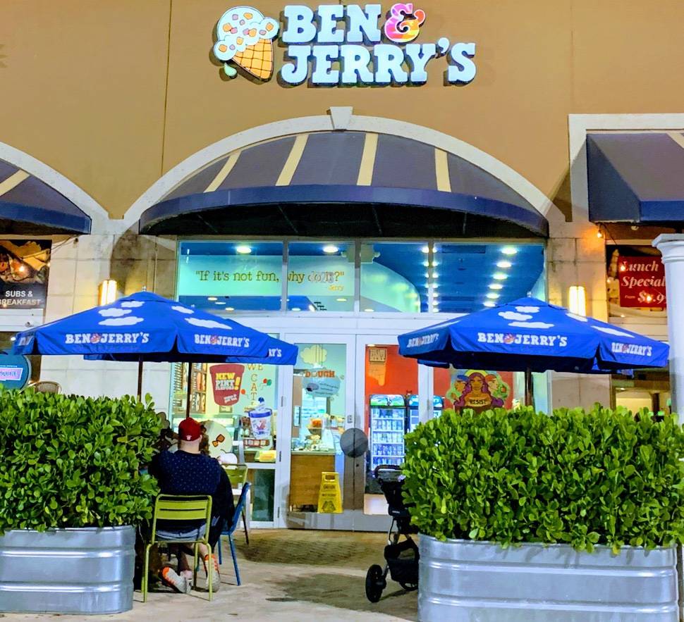 Ben & Jerrys | bakery | 1723 E Hallandale Beach Blvd, Hallandale Beach, FL 33009, USA | 9544554900 OR +1 954-455-4900