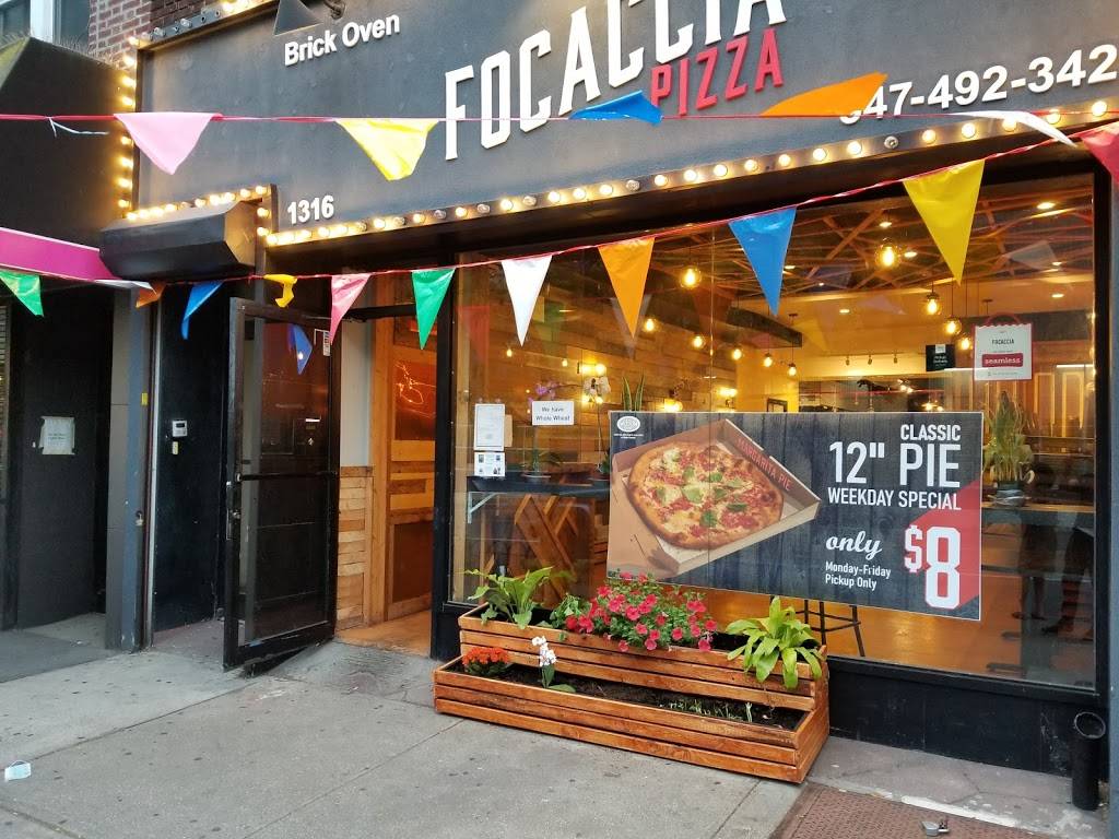Focaccia Kosher Brick Oven Pizza | restaurant | 1316 Avenue M, Brooklyn, NY 11230, USA | 3474923422 OR +1 347-492-3422