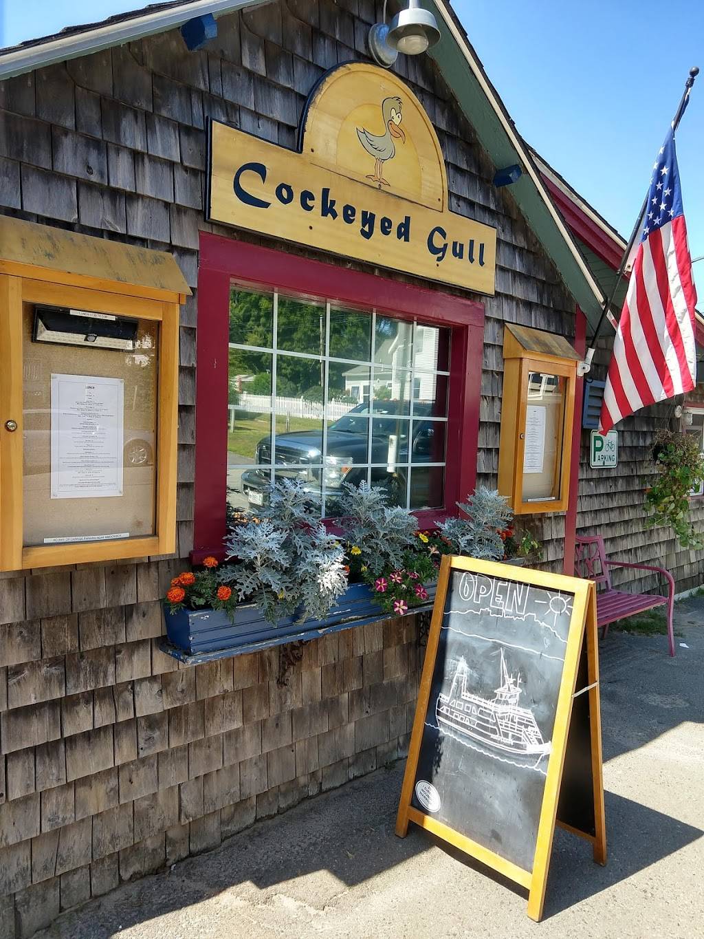 The Cockeyed Gull Restaurant | restaurant | 78 Island Ave, Peaks Island, ME 04108, USA | 2077662800 OR +1 207-766-2800