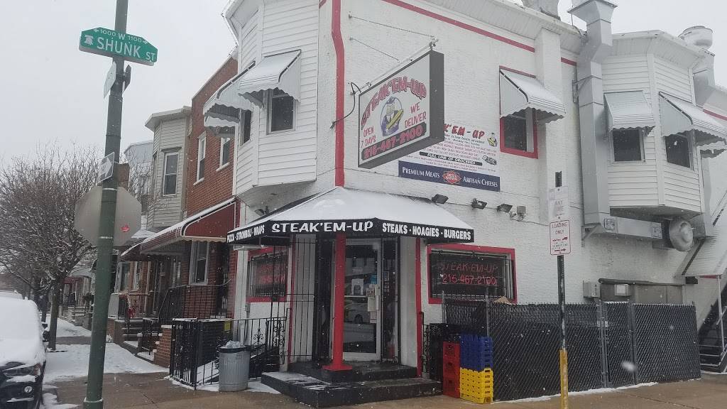 Steak Em-Up | meal takeaway | 2600 S 11th St, Philadelphia, PA 19148, USA | 2154672100 OR +1 215-467-2100