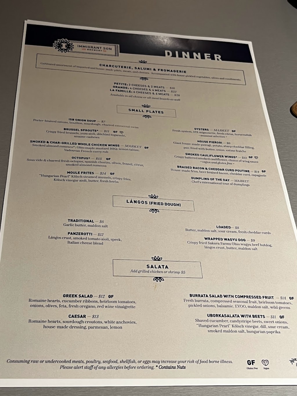 Immigrant Son Brewery | restaurant | 18120 Sloane Ave, Lakewood, OH 44107, USA | 2166004483 OR +1 216-600-4483