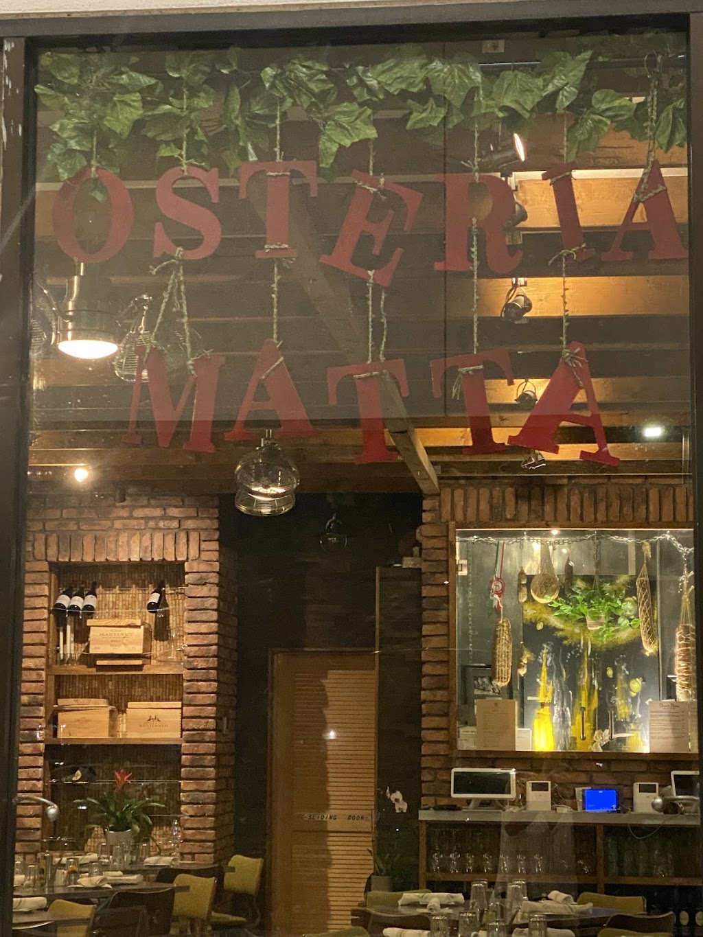 Osteria Matta | restaurant | 835 Vanderbilt Beach Rd, Naples, FL 34108, USA | 2395968010 OR +1 239-596-8010