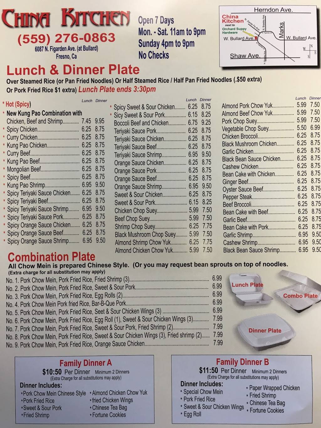 China Kitchen | restaurant | 6087 N Figarden Dr, Fresno, CA 93722, USA | 5592760863 OR +1 559-276-0863