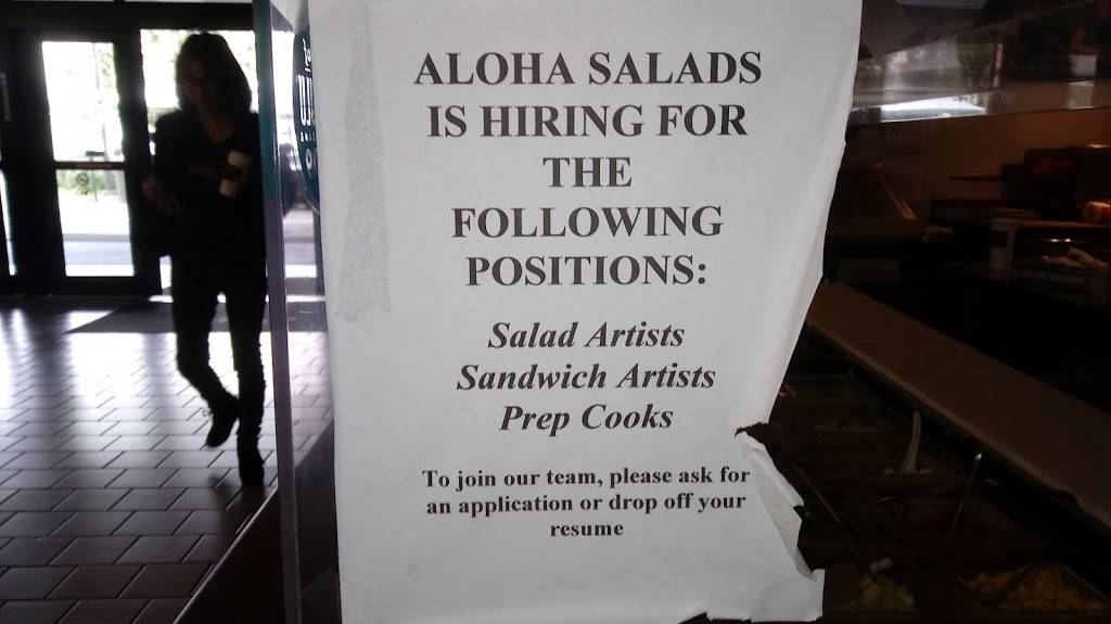 Aloha Salads Kahala Mall | cafe | 4211 Waialae Ave, Honolulu, HI 96816, USA | 8087385773 OR +1 808-738-5773