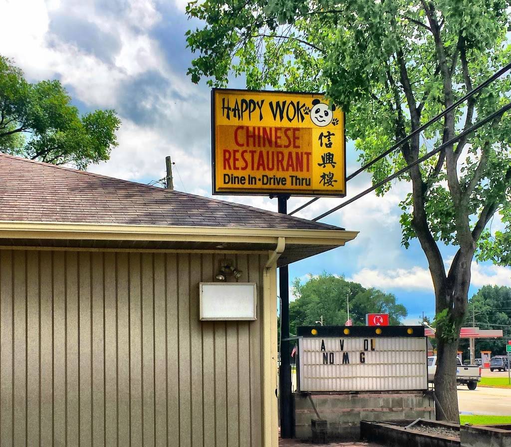 Happy Wok | restaurant | 621 N Main St, North Webster, IN 46555, USA | 5748342990 OR +1 574-834-2990