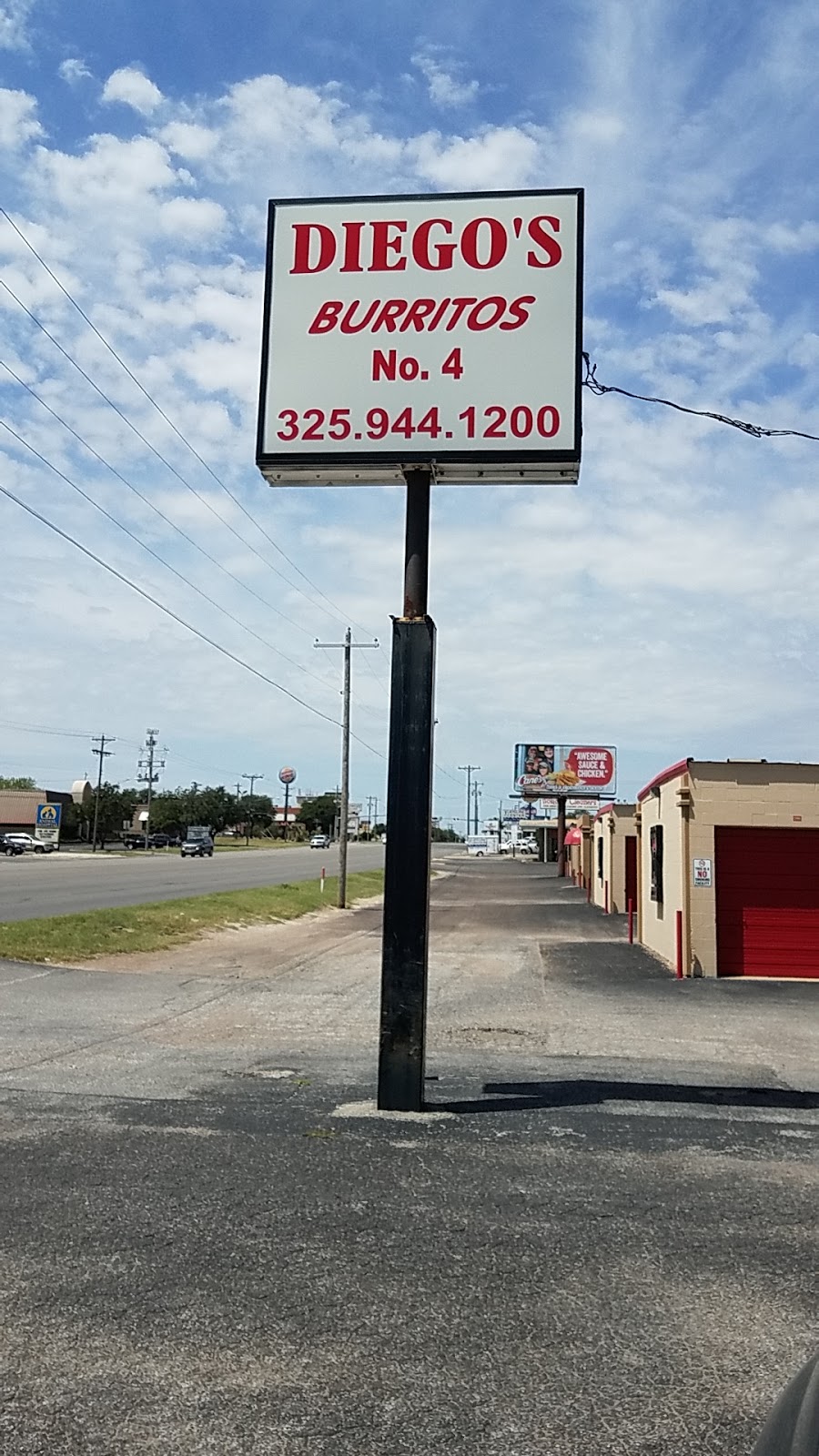 Diegos Burritos | restaurant | 3102 Knickerbocker Rd, San Angelo, TX 76904, USA | 3259441200 OR +1 325-944-1200