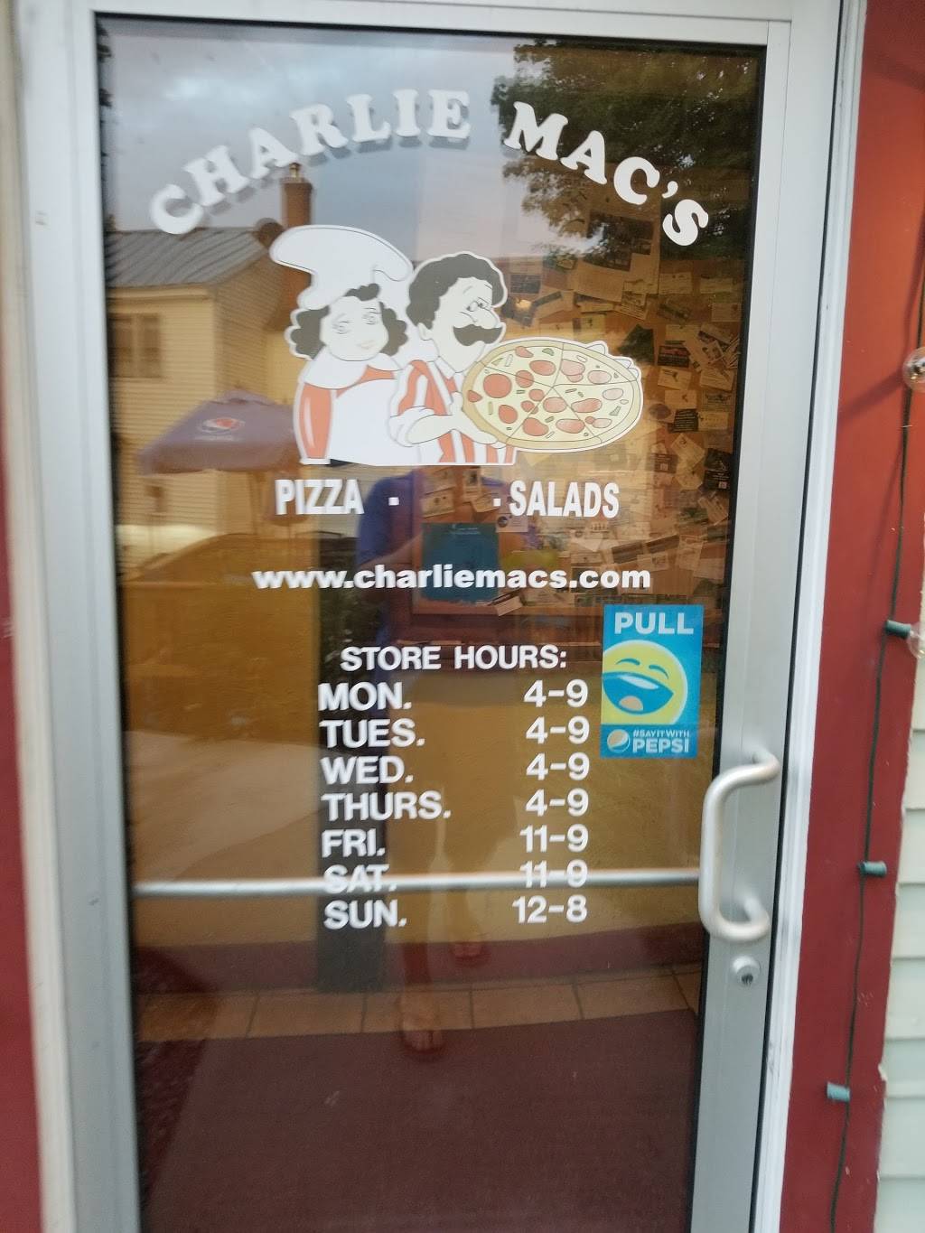 Charlie Macs Pizzeria | restaurant | 17 E Main St, Warner, NH 03278, USA | 6034562828 OR +1 603-456-2828