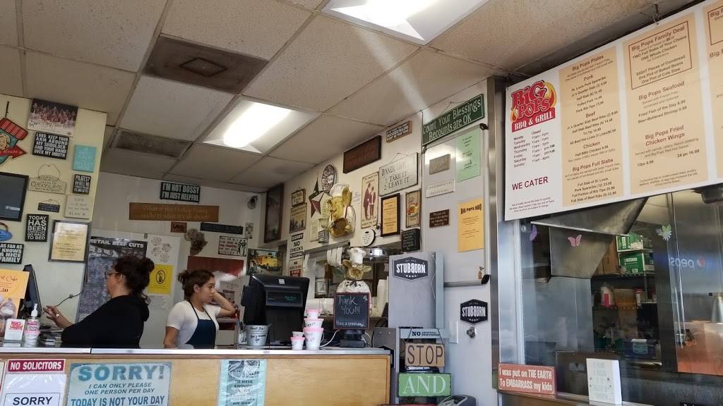 Big Pops BBQ & Grill | restaurant | 10755 Glenoaks Blvd, Pacoima, CA 91331, USA | 8188965599 OR +1 818-896-5599