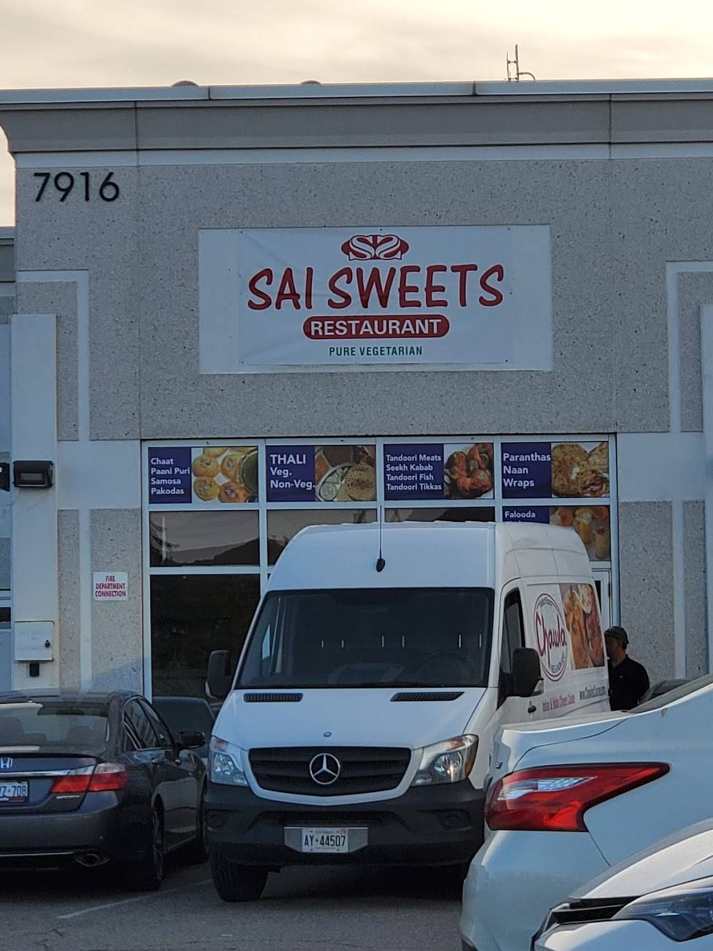 Sai Sweets and Restaurant, Pure Vegetarian | restaurant | 7916 Hurontario St Unit 21, Brampton, ON L6Y 0P6, Canada | 9054529111 OR +1 905-452-9111