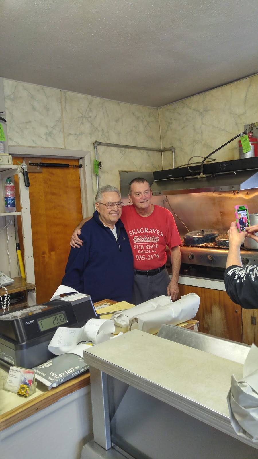 Seagraves Steak & Submarine | meal takeaway | 1 S Tilbury Rd, Salem, NJ 08079, USA | 8569352176 OR +1 856-935-2176