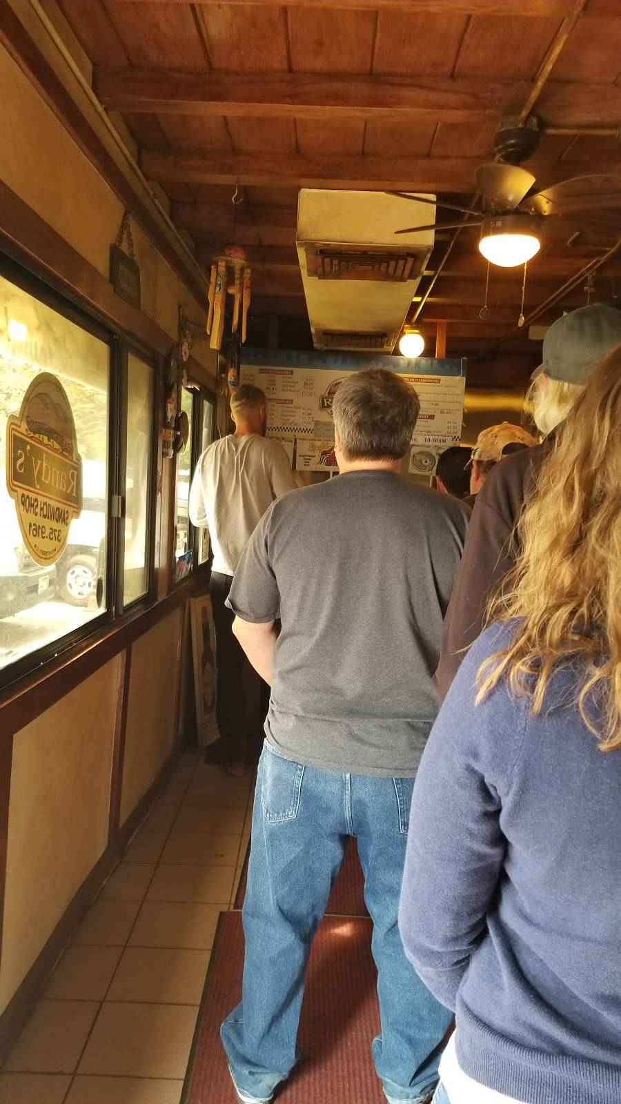 Randys Sandwich Shop | meal takeaway | 1193 10th St, Monterey, CA 93940, USA | 8313759161 OR +1 831-375-9161