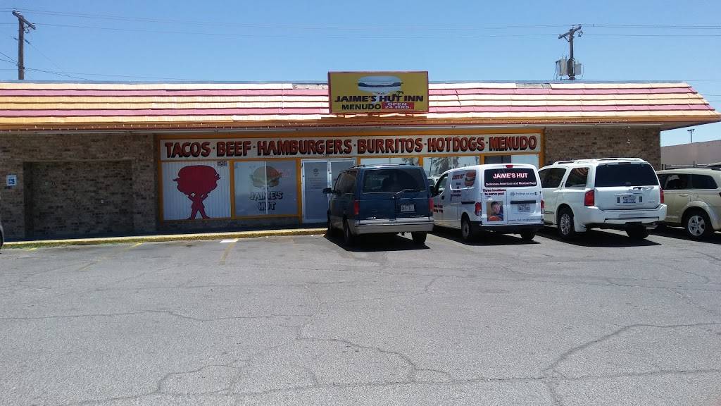 Jaimes Hut Inn | restaurant | 598 N Yarbrough Dr, El Paso, TX 79915, USA | 9152289488 OR +1 915-228-9488