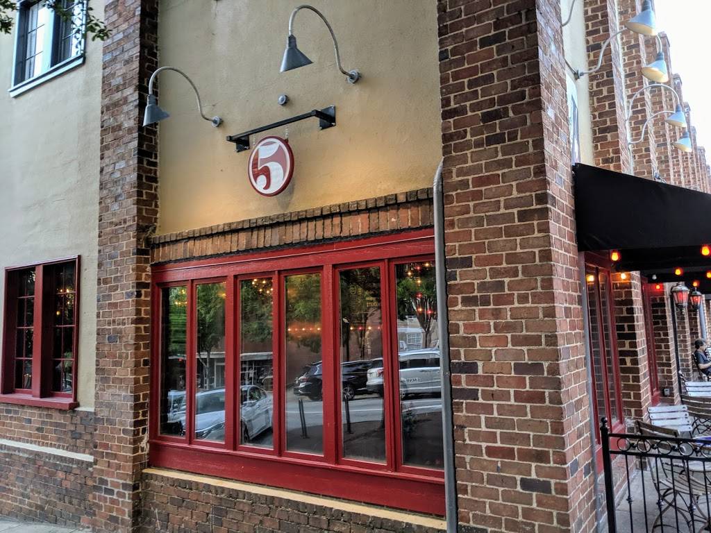 FIVE Athens | restaurant | 269 N Hull St #100, Athens, GA 30601, USA | 7065435515 OR +1 706-543-5515