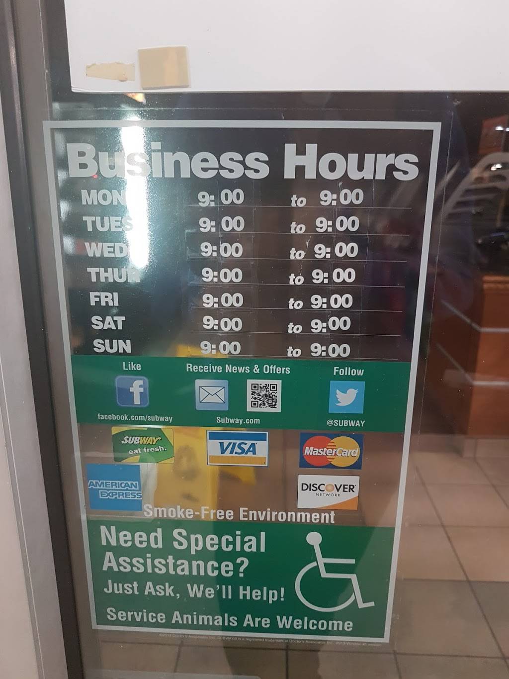 Subway Restaurants | restaurant | 3962 Middlefield Rd, Palo Alto, CA 94306, USA | 6502519646 OR +1 650-251-9646