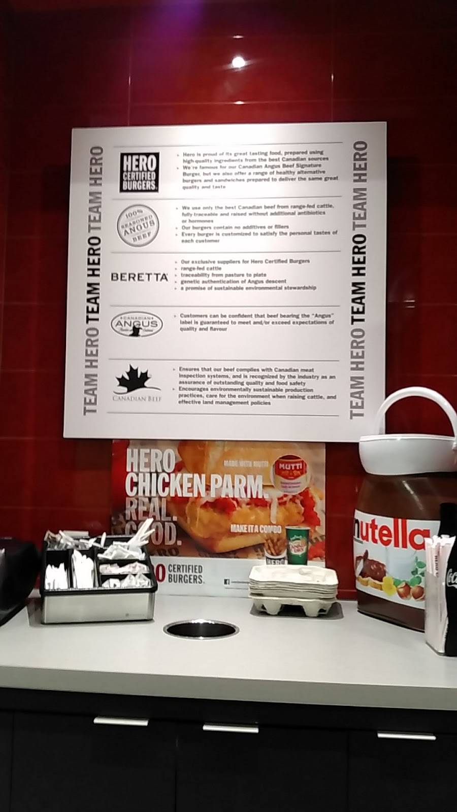 Hero Certified Burgers | restaurant | 3737 Major MacKenzie Dr W #105c, Woodbridge, ON L4H 0A2, Canada | 9053037144 OR +1 905-303-7144