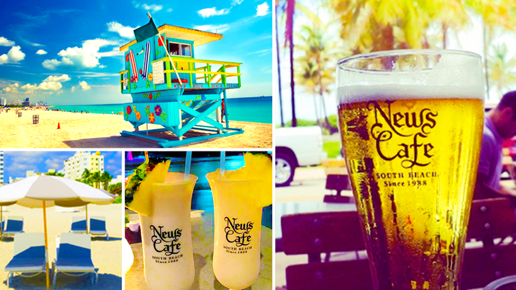 News Cafe | cafe | 800 Ocean Dr, Miami Beach, FL 33139, USA | 3055386397 OR +1 305-538-6397