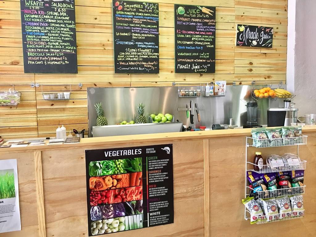Roots Raw Juice Bar | restaurant | 516 Sanford Ave, Sanford, FL 32771, USA | 4077252620 OR +1 407-725-2620