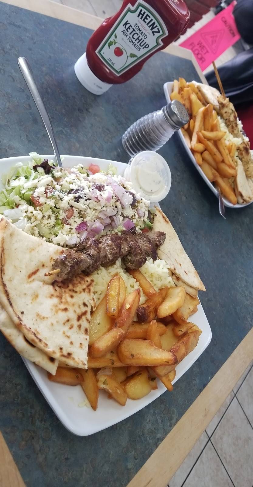 Cozmos Souvlaki | restaurant | 196 Greenbank Rd, Nepean, ON K2H 5V2, Canada | 6135964040 OR +1 613-596-4040