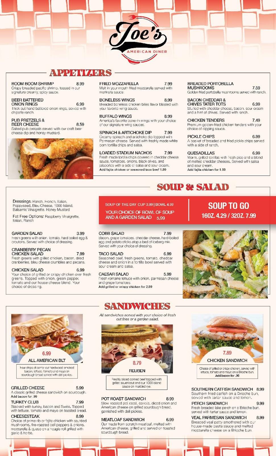 Joes American Diner | restaurant | 429 Walton St W, Willard, OH 44890, USA | 4199350174 OR +1 419-935-0174