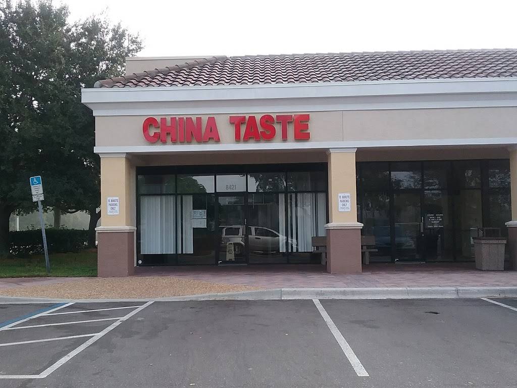China Taste | restaurant | 8421 Tuttle Ave, Sarasota, FL 34243, USA | 9413586100 OR +1 941-358-6100