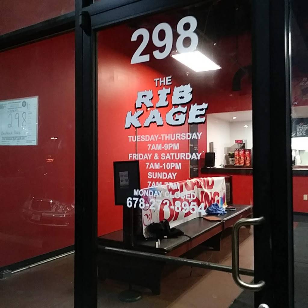 The Rib Kage | restaurant | 298 Racetrack Rd Suite 201, McDonough, GA 30253, USA | 6782728954 OR +1 678-272-8954