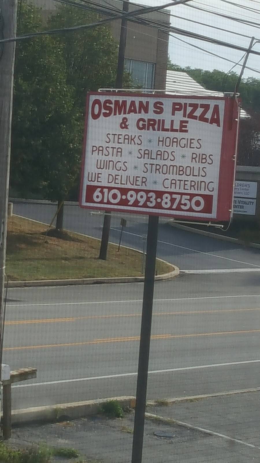 Osmans Pizza | restaurant | 577 Lancaster Ave, Malvern, PA 19355, USA | 6109938750 OR +1 610-993-8750