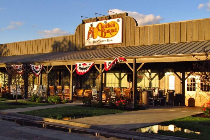 Cracker Barrel Old Country Store | restaurant | 710 Sw Greenville Blvd SW, Greenville, NC 27834, USA | 2523551662 OR +1 252-355-1662