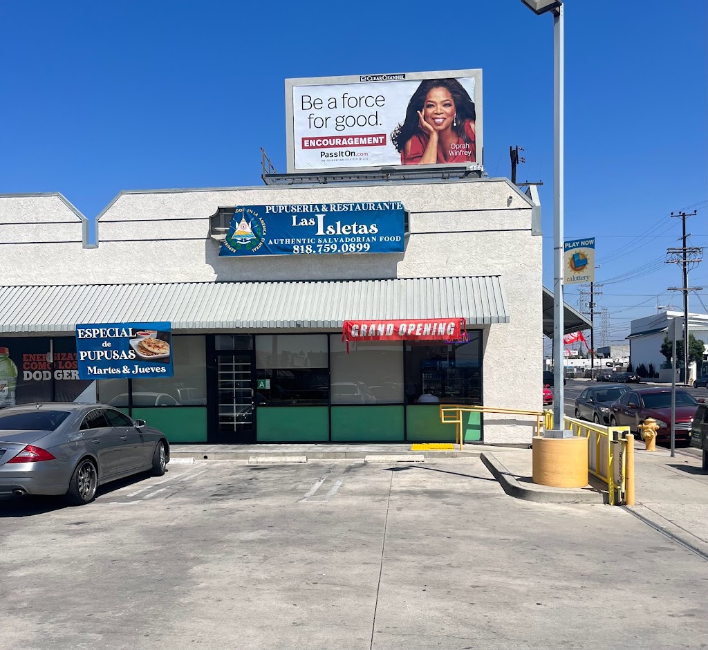 Pupuseria & Restaurant Las Isletas | restaurant | 6801 Lankershim Blvd, North Hollywood, CA 91605, USA | 8187590899 OR +1 818-759-0899