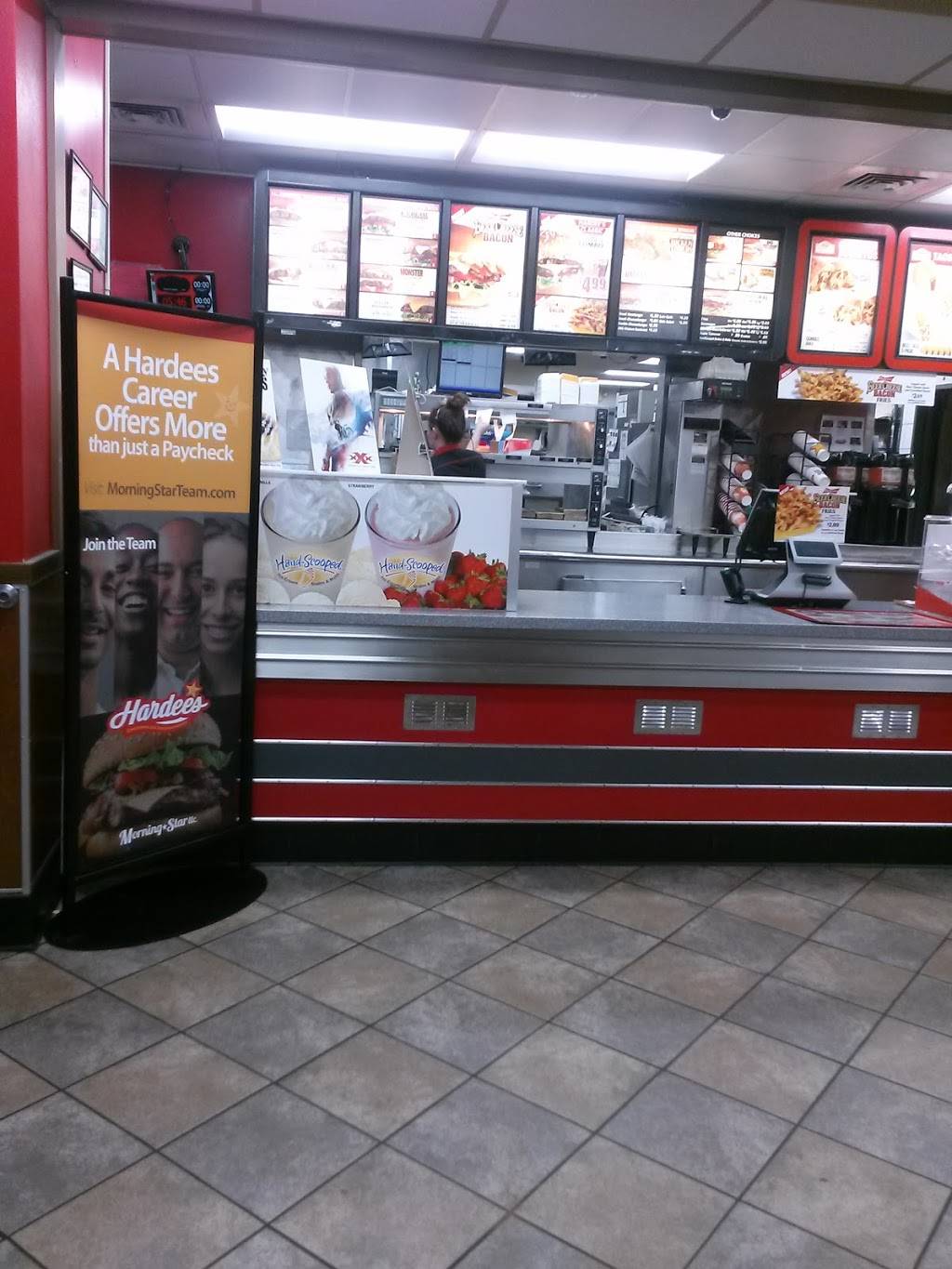 Hardees | restaurant | 1205 Burkemont Ave, Morganton, NC 28655, USA | 8284380225 OR +1 828-438-0225