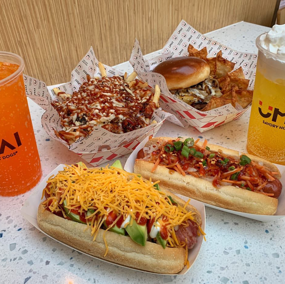 Umai Savory Hot Dogs | restaurant | 9301 Tampa Ave FC5, Northridge, CA 91324, USA | 8186710373 OR +1 818-671-0373