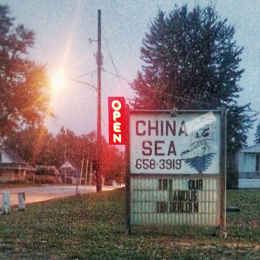 China Sea | restaurant | 410 S Higbee St, Milford, IN 46542, USA | 5746583919 OR +1 574-658-3919