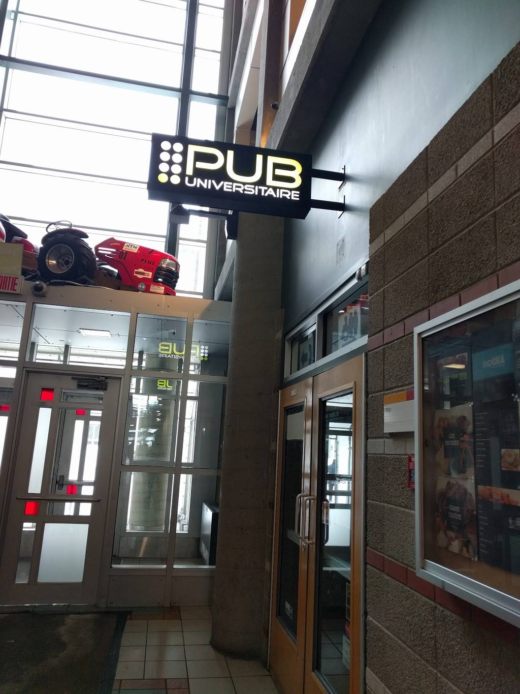 Le Pub Universitaire | restaurant | 2325 Rue de lUniversité Local 1312, Québec, QC G1V 0A6, Canada | 4186567075 OR +1 418-656-7075