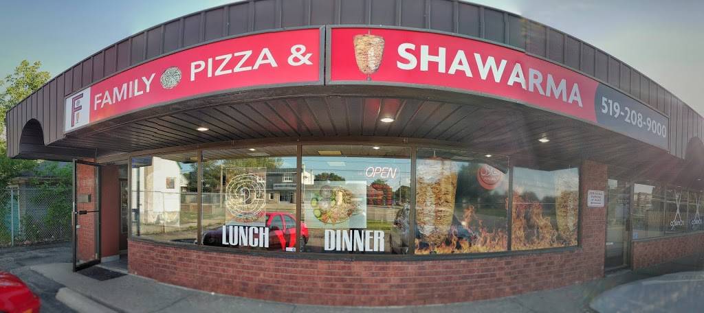 Family Pizza & Shawarma | restaurant | 1077 Weber St E, Kitchener, ON N2A 3Y5, Canada | 5192089000 OR +1 519-208-9000