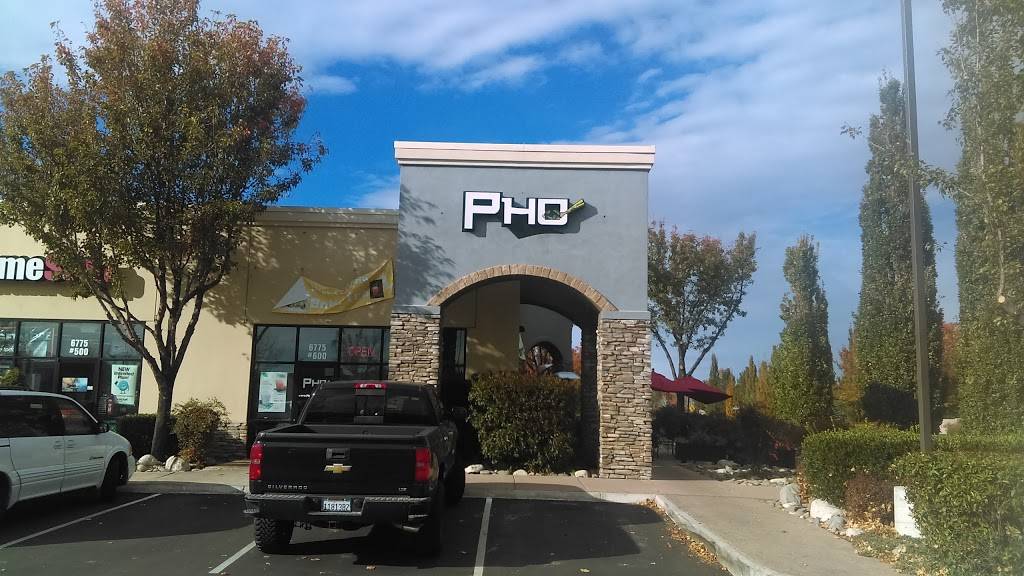 Pho | restaurant | 6775 Sierra Center Pkwy #600, Reno, NV 89511, USA | 7758526100 OR +1 775-852-6100