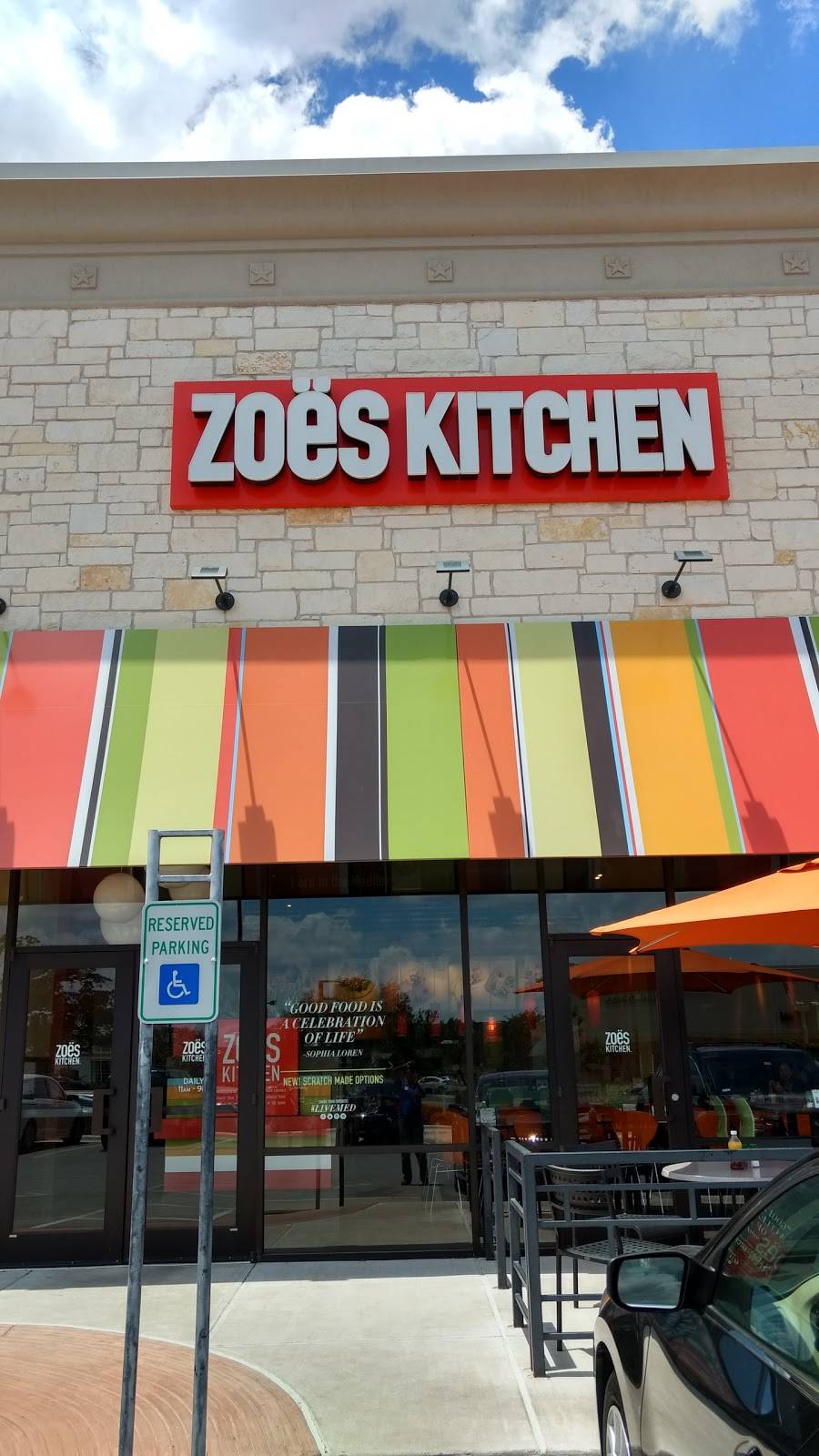 Zoës Kitchen | restaurant | 905 E W Whitestone Blvd Suite H, Cedar Park, TX 78613, USA | 5122593500 OR +1 512-259-3500