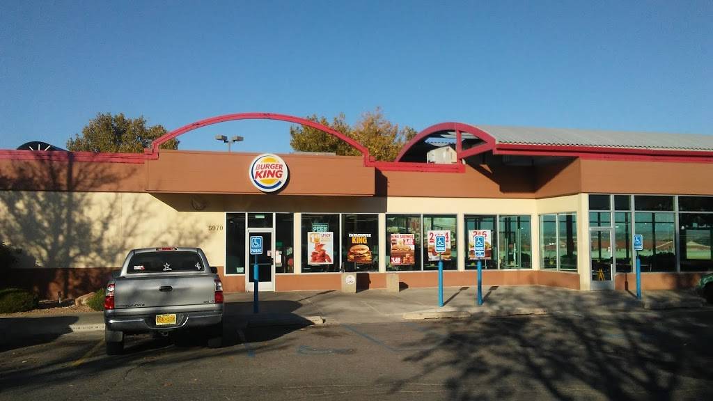 Burger King | restaurant | 5970 Calle Alameda Northeast, Albuquerque, NM 87113, USA | 5055047173 OR +1 505-504-7173