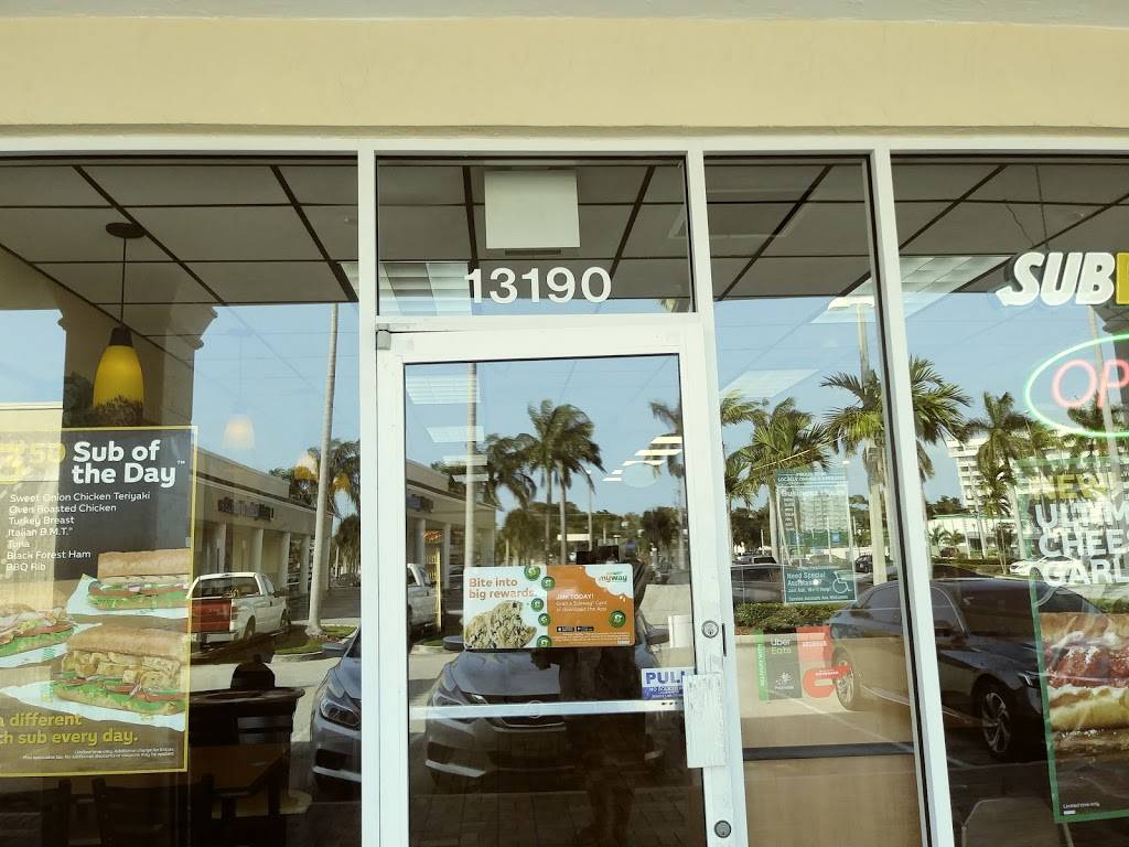 Subway Restaurants | restaurant | 13190 Biscayne Blvd, North Miami, FL 33181, USA | 3058936000 OR +1 305-893-6000