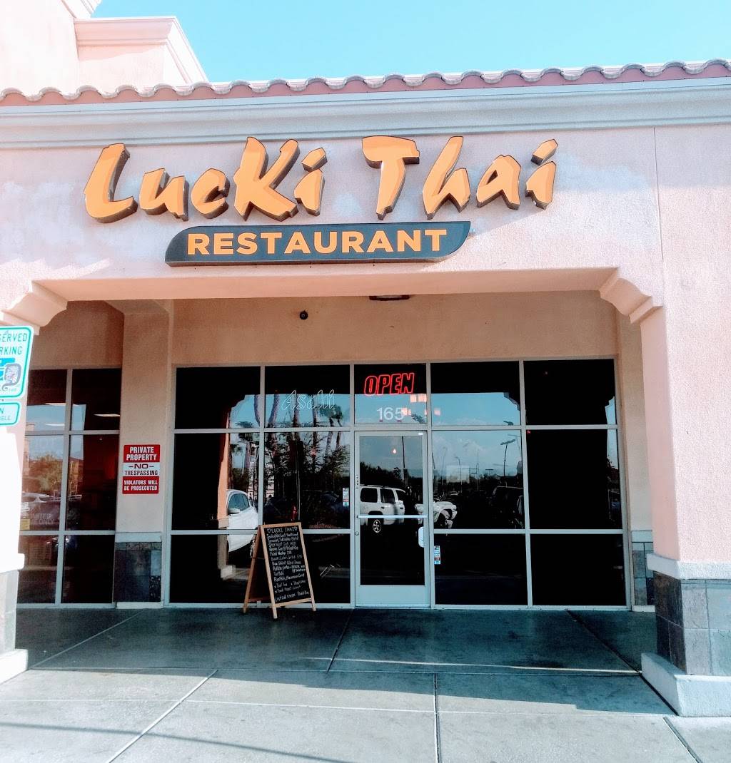 LucKi Thai Restaurant | restaurant | 467 E Silverado Ranch Blvd #165, Las Vegas, NV 89183, USA | 7026292910 OR +1 702-629-2910