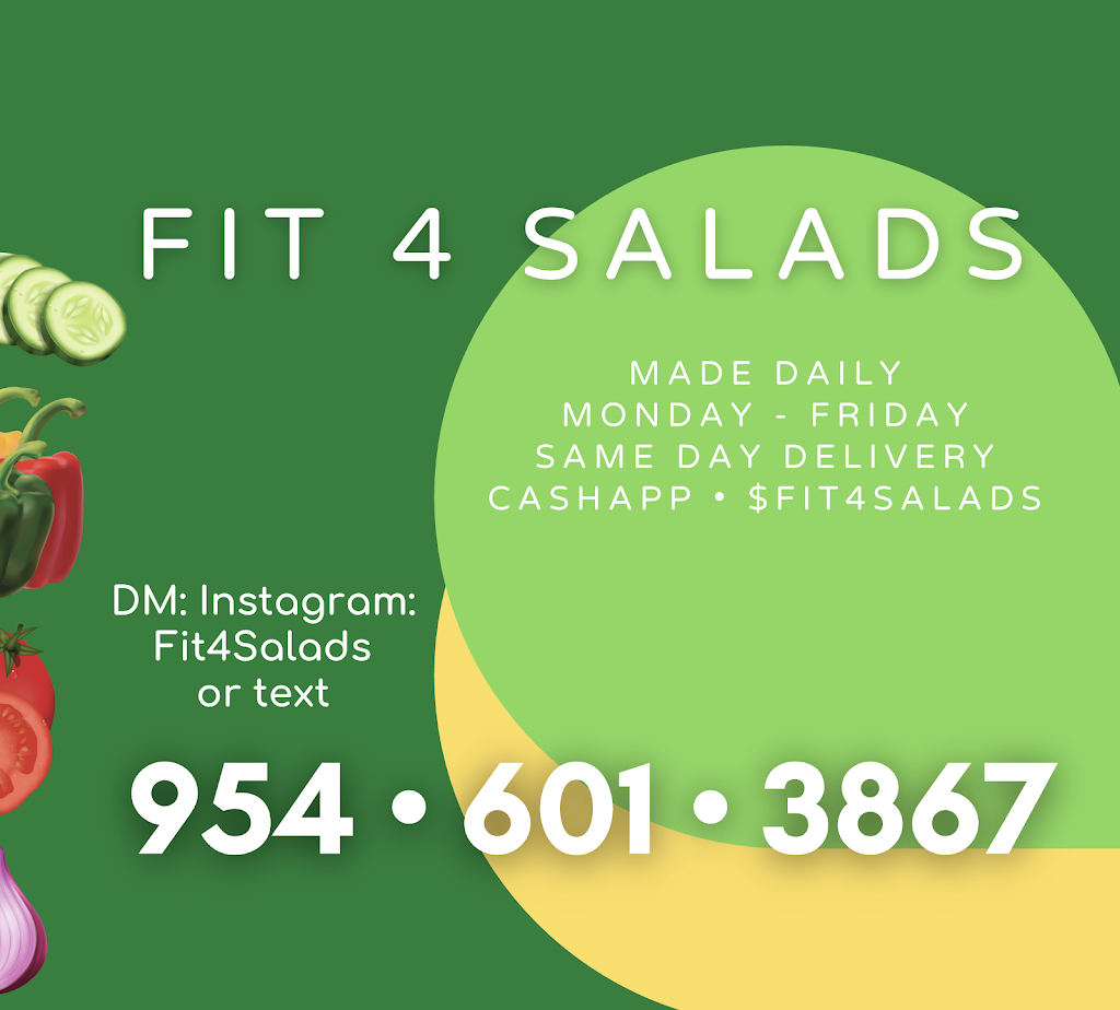 Fit4Salads | restaurant | 1134 NW 6th St, Fort Lauderdale, FL 33311, USA | 9546013867 OR +1 954-601-3867
