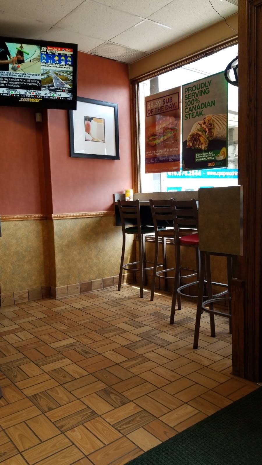 Subway | restaurant | 660 Eglinton Ave E, East York, ON M4G 2K2, Canada | 4164895656 OR +1 416-489-5656