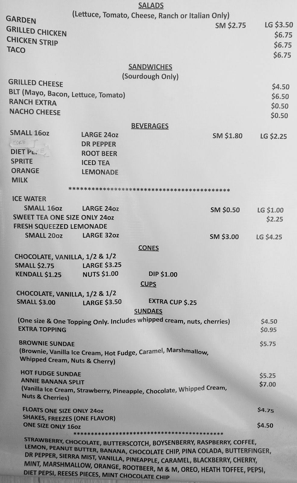 Portola Frosty | restaurant | 281 W Sierra Ave, Portola, CA 96122, USA | 5308325345 OR +1 530-832-5345