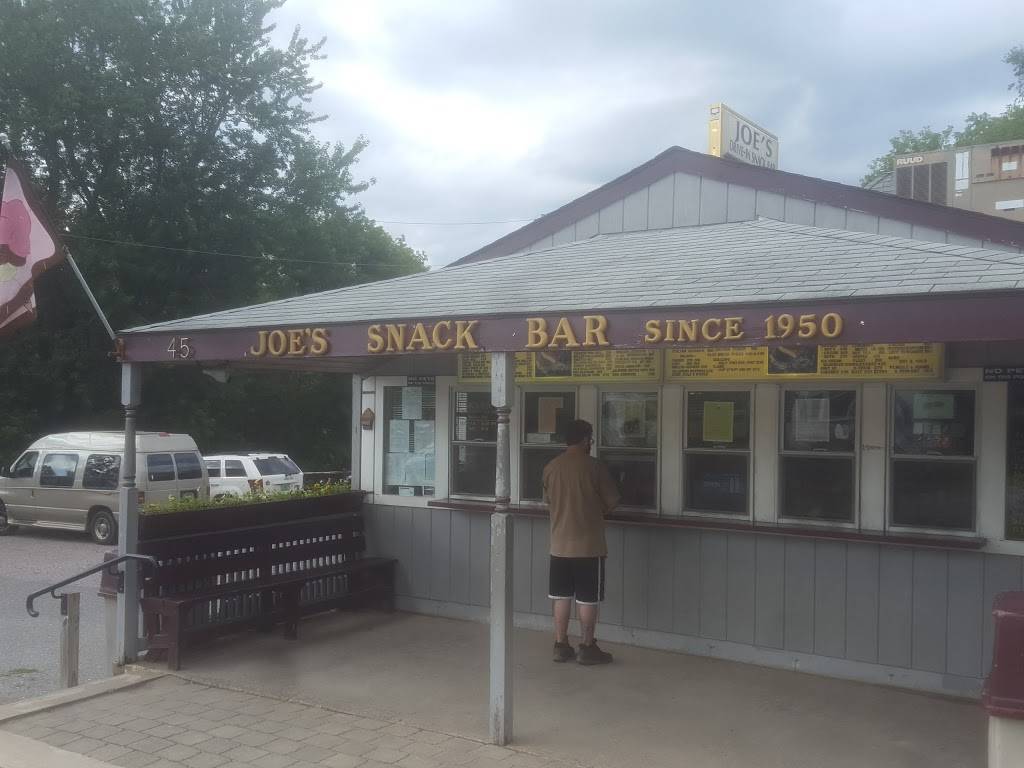 Joes Snack Bar | restaurant | 45 VT-15, Jericho Center, VT 05465, USA | 8028993934 OR +1 802-899-3934