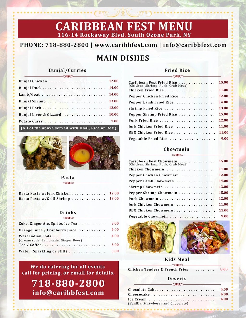 Caribbean Fest | restaurant | 116-14 Rockaway Blvd, Queens, NY 11420, USA | 7188802800 OR +1 718-880-2800