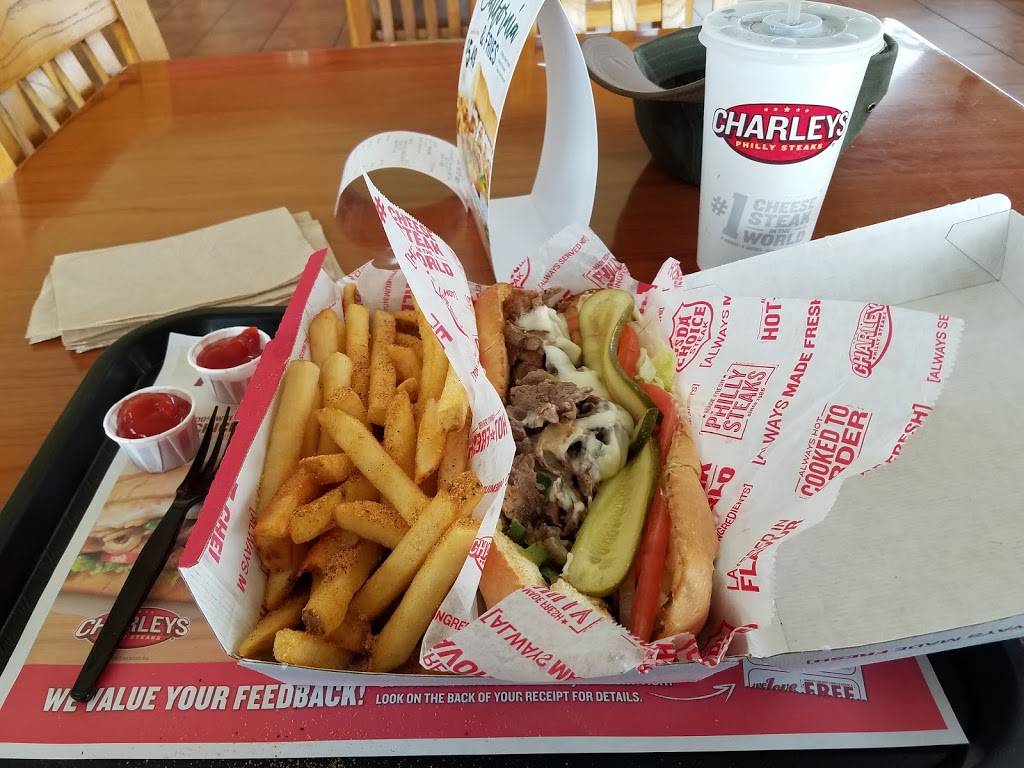 Charleys Philly Steaks | restaurant | 5425 Cairo Rd, Paducah, KY 42001, USA | 2704422733 OR +1 270-442-2733