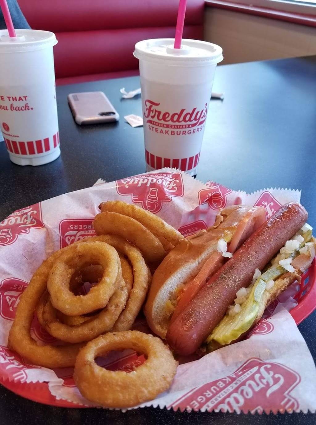 Freddys Frozen Custard & Steakburgers | restaurant | 1007 University Blvd, Suffolk, VA 23435, USA | 7576863900 OR +1 757-686-3900