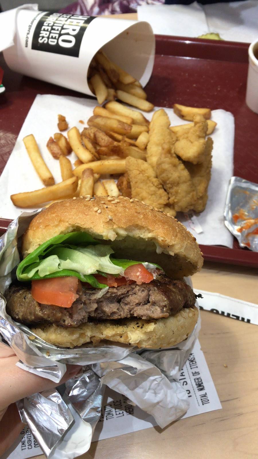 Hero Certified Burgers | restaurant | 15340 Bayview Ave b6, Aurora, ON L4G 7J1, Canada | 9057273218 OR +1 905-727-3218