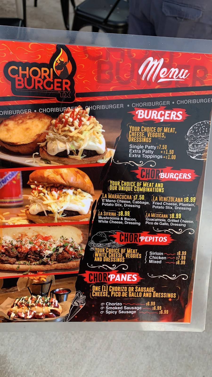 ChoriburgerTx | restaurant | 993 S Mason Rd, Katy, TX 77450, USA | 2817209463 OR +1 281-720-9463