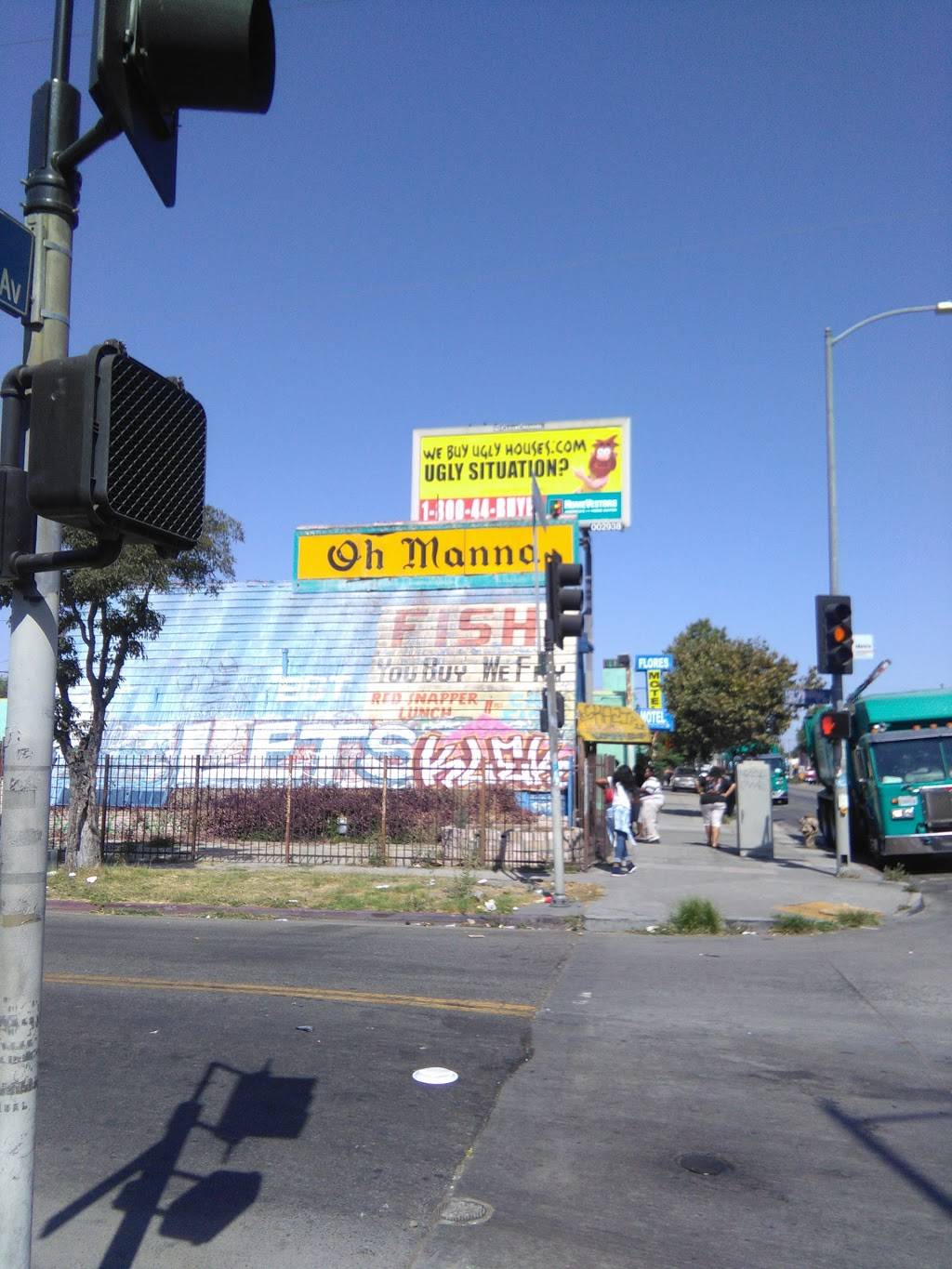 Oh Manna Fish Market | restaurant | 803 E Manchester Ave, Los Angeles, CA 90001, USA | 3235812145 OR +1 323-581-2145