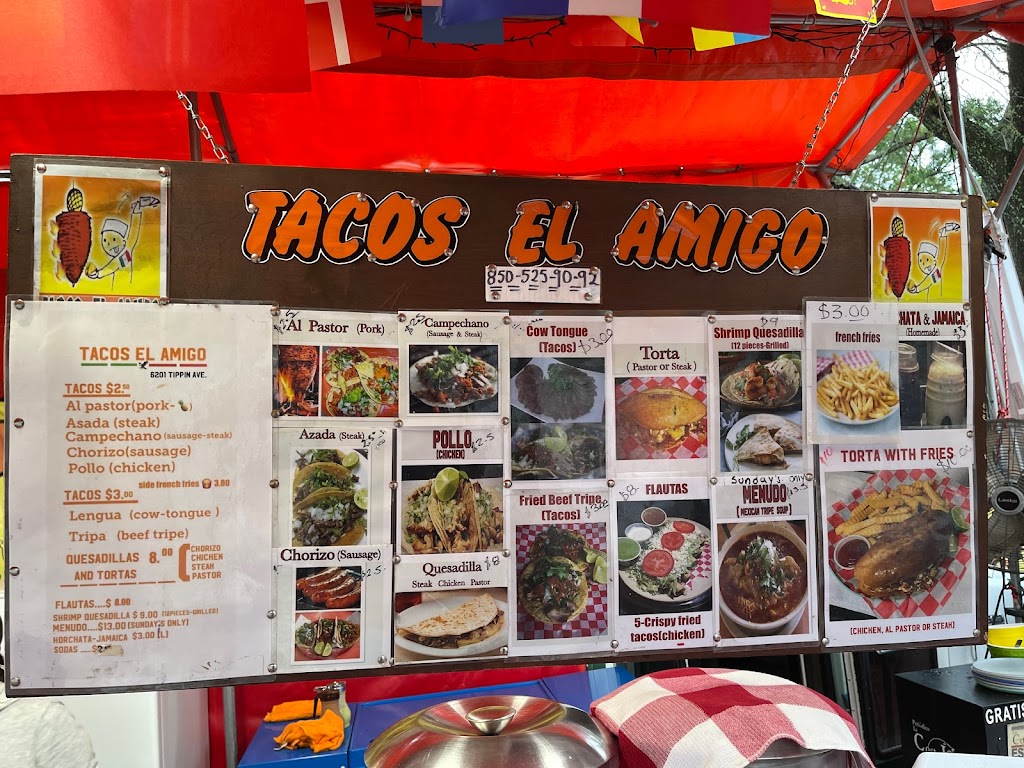 Taco El Amigo | restaurant | 6201 Tippin Ave, Pensacola, FL 32504, USA | 8505259092 OR +1 850-525-9092