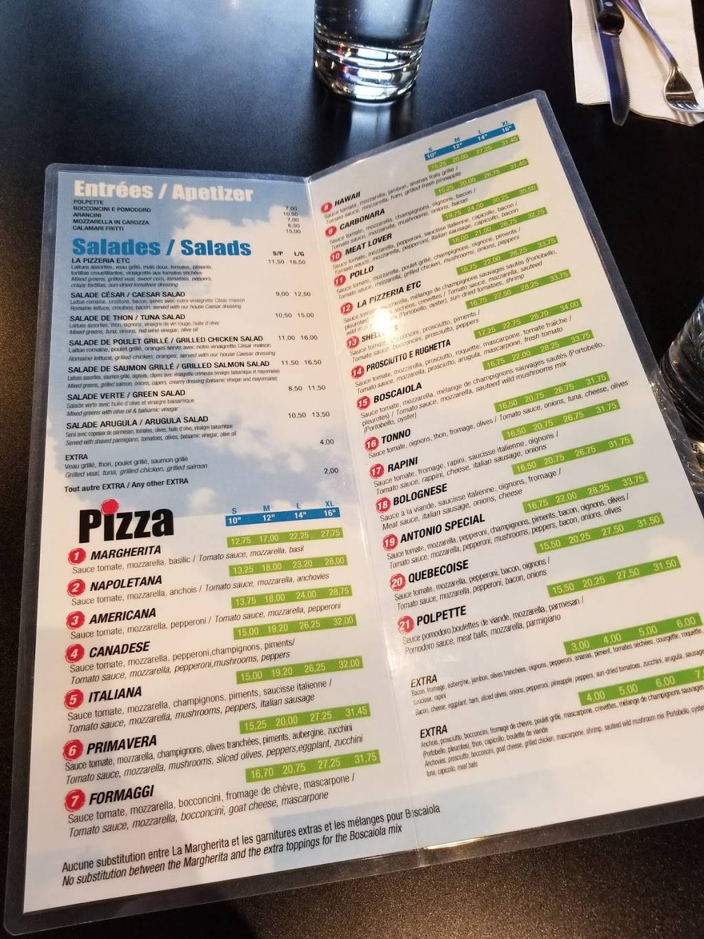 Pizzeria Etc | restaurant | 7303 Boul Henri-Bourassa E, Montréal, QC H1E 2Z6, Canada | 5144940000 OR +1 514-494-0000